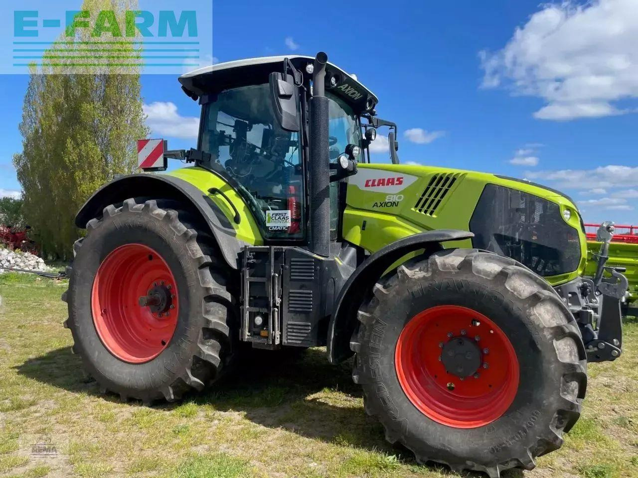 Tractor CLAAS axion 810 cmatic CMATIC