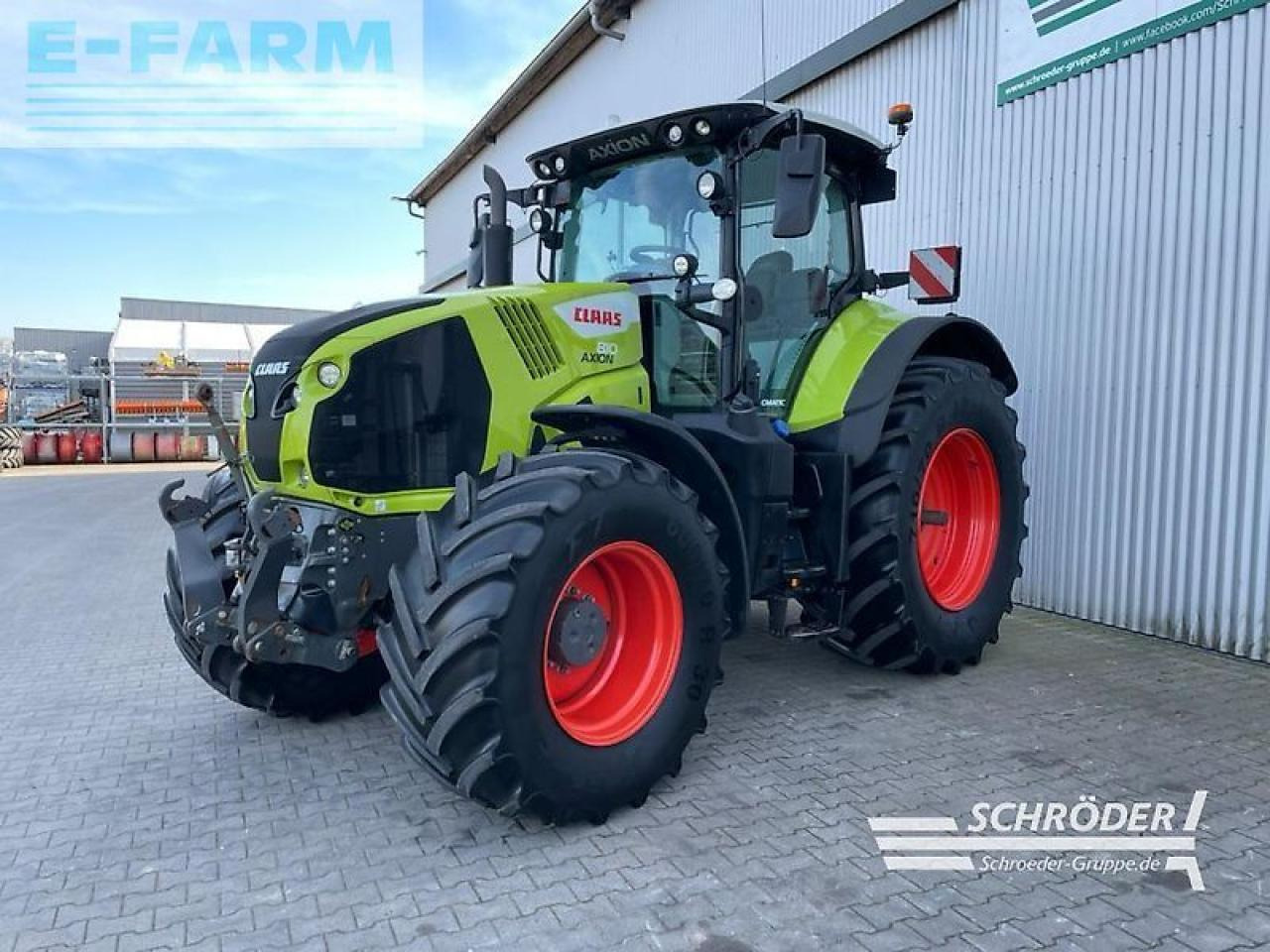 Tractor CLAAS axion 810 cmatic cebis CMATIC CEBIS
