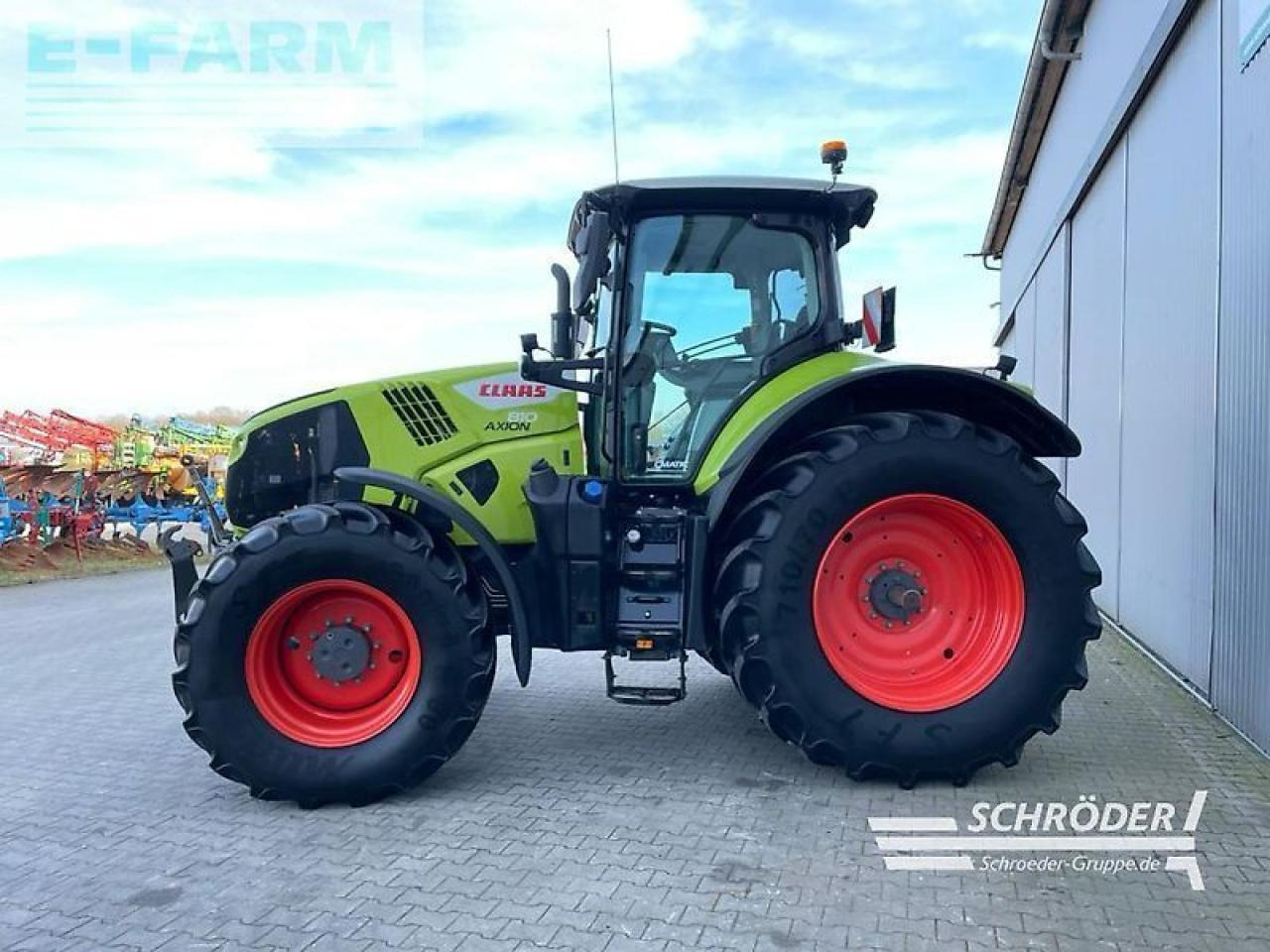 Tractor CLAAS axion 810 cmatic cebis CMATIC CEBIS