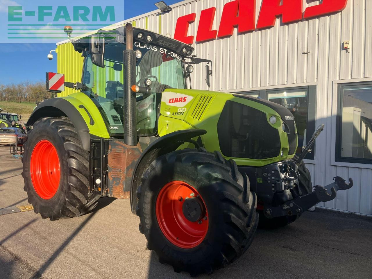 Tractor CLAAS axion 810 cmatic s5 CMATIC