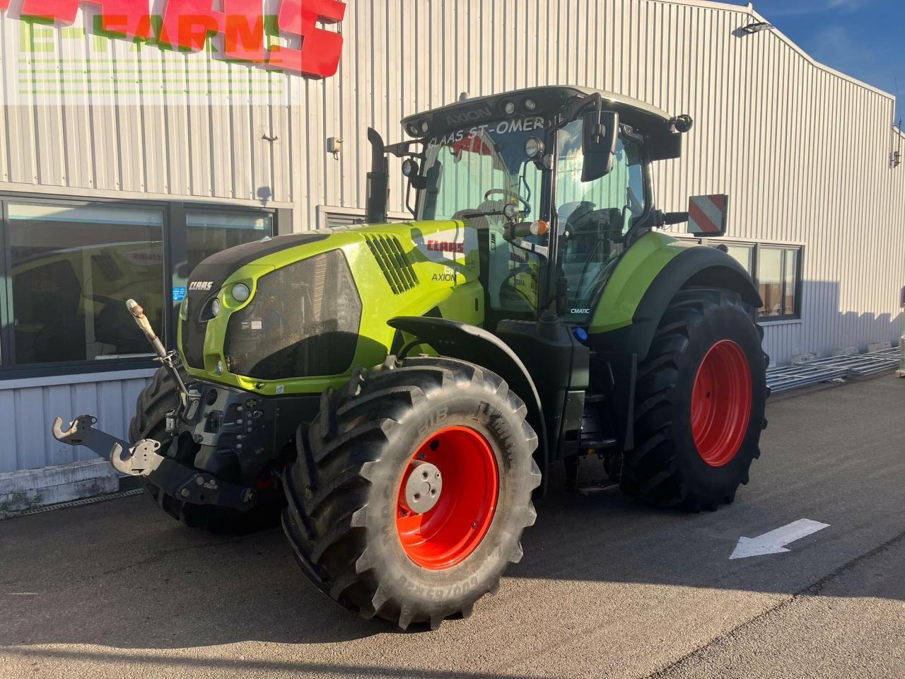 Tractor CLAAS axion 810 cmatic s5 CMATIC