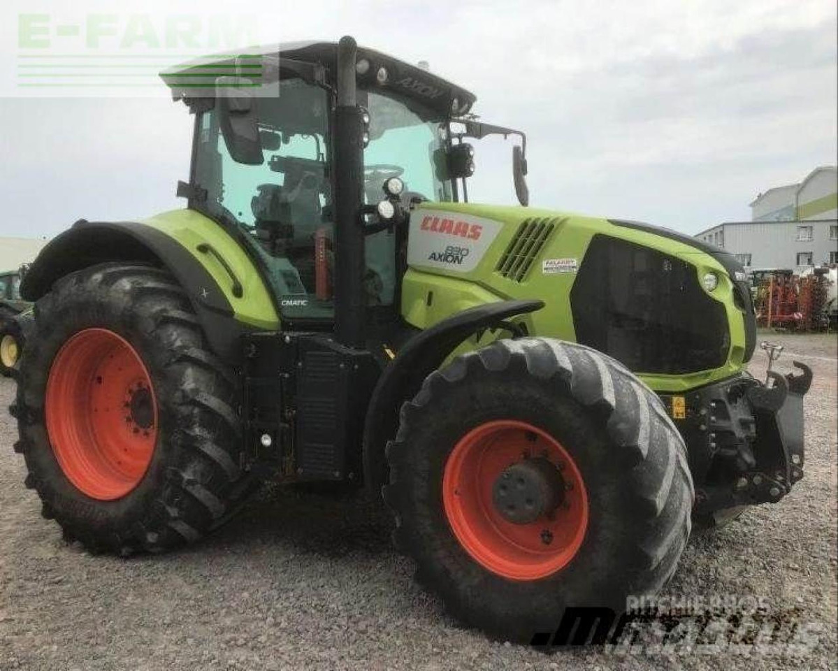 Tractor CLAAS axion 830