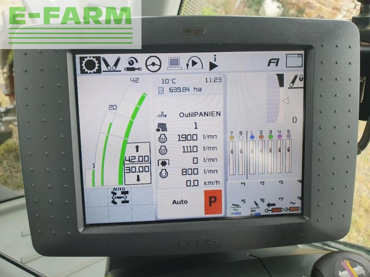 Tractor CLAAS axion 830 c matic