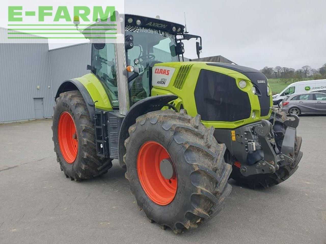 Tractor CLAAS axion 830 c matic
