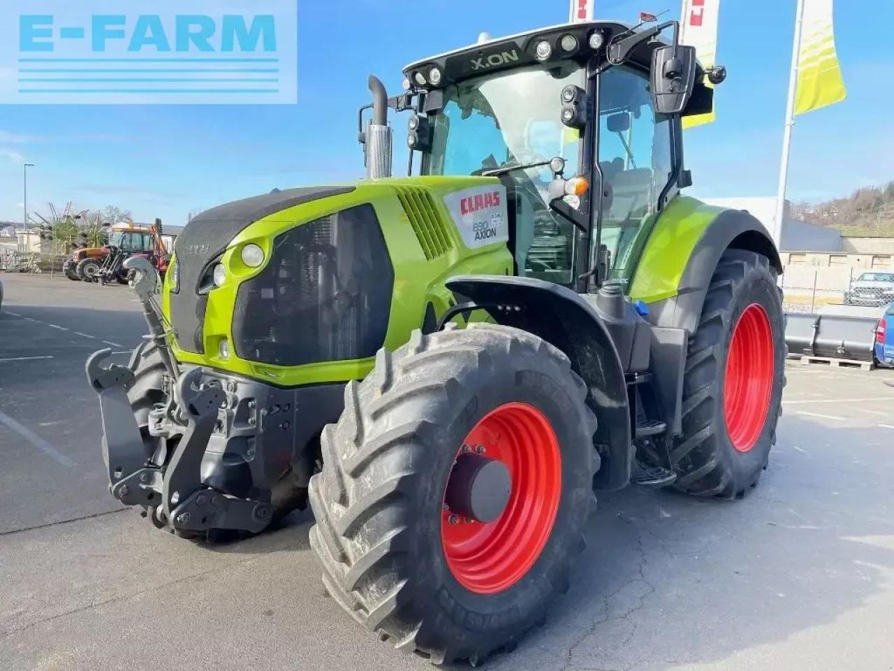 Tractor CLAAS axion 830 c matic cebis CMATIC CEBIS