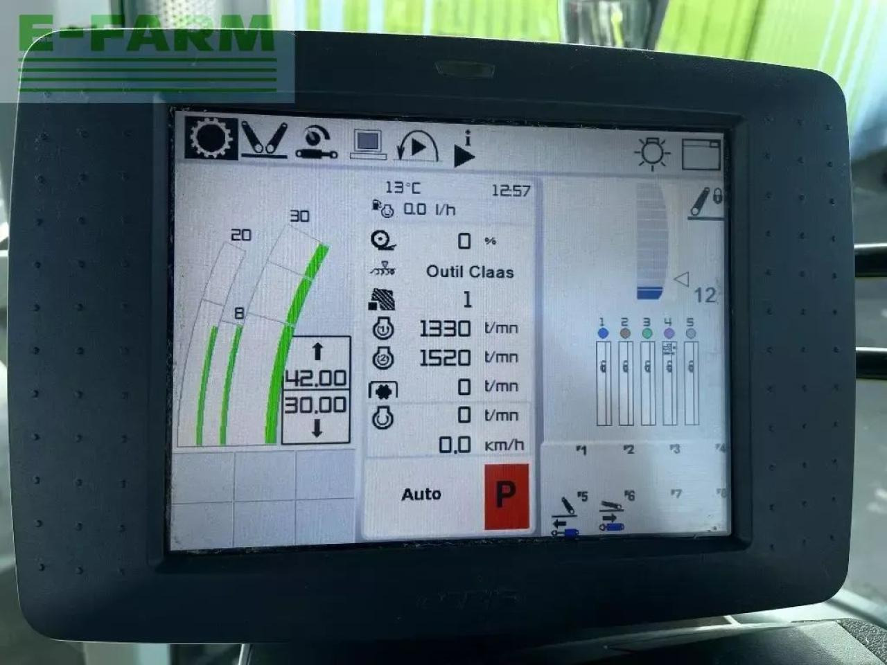 Tractor CLAAS axion 830 c matic cebis CMATIC CEBIS