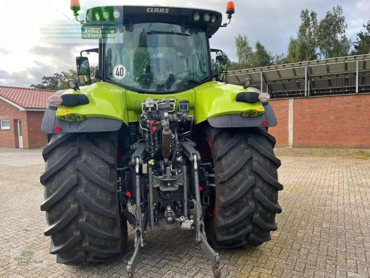 Tractor CLAAS axion 830 cebis