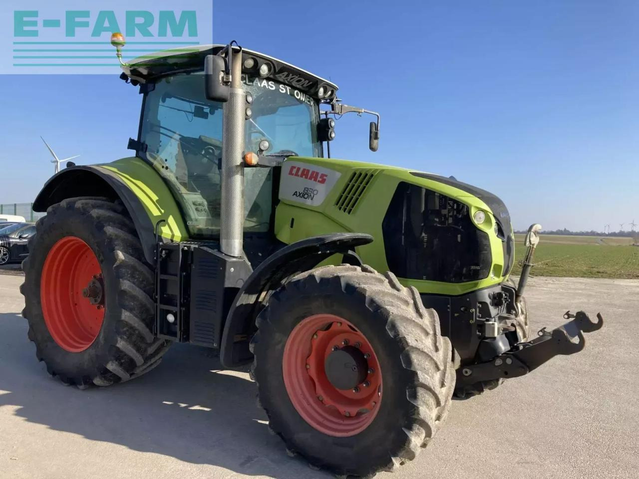 Tractor CLAAS axion 830 cebis