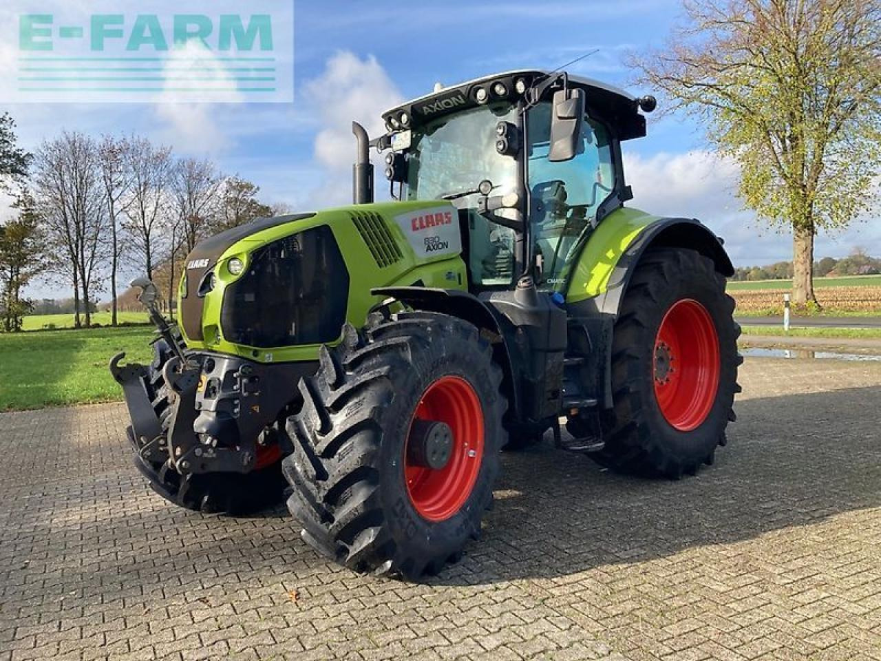 Tractor CLAAS axion 830 cebis