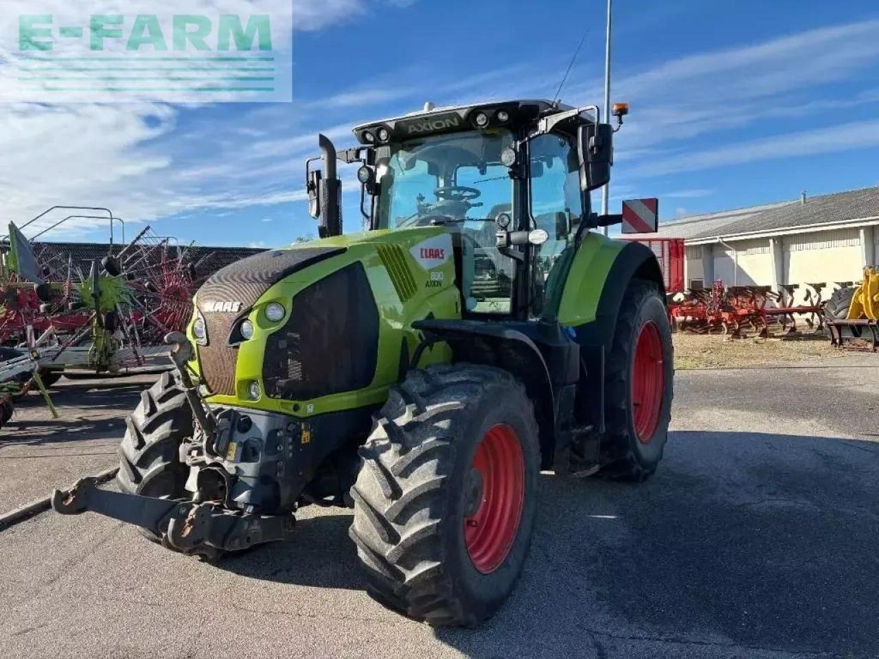 Tractor CLAAS axion 830 cebis