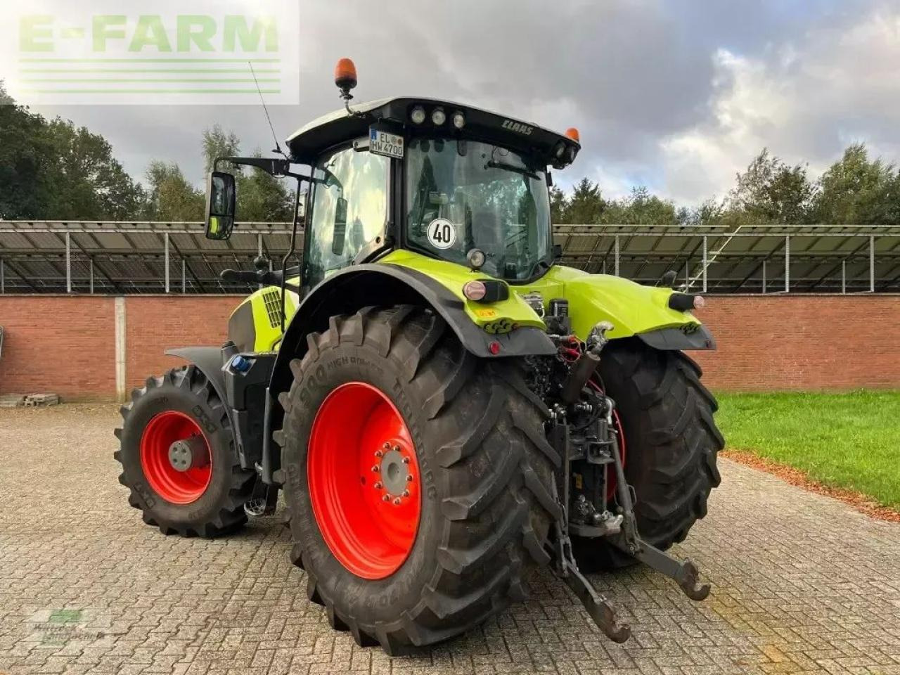 Tractor CLAAS axion 830 cebis