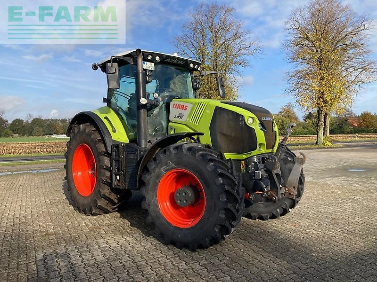 Tractor CLAAS axion 830 cebis