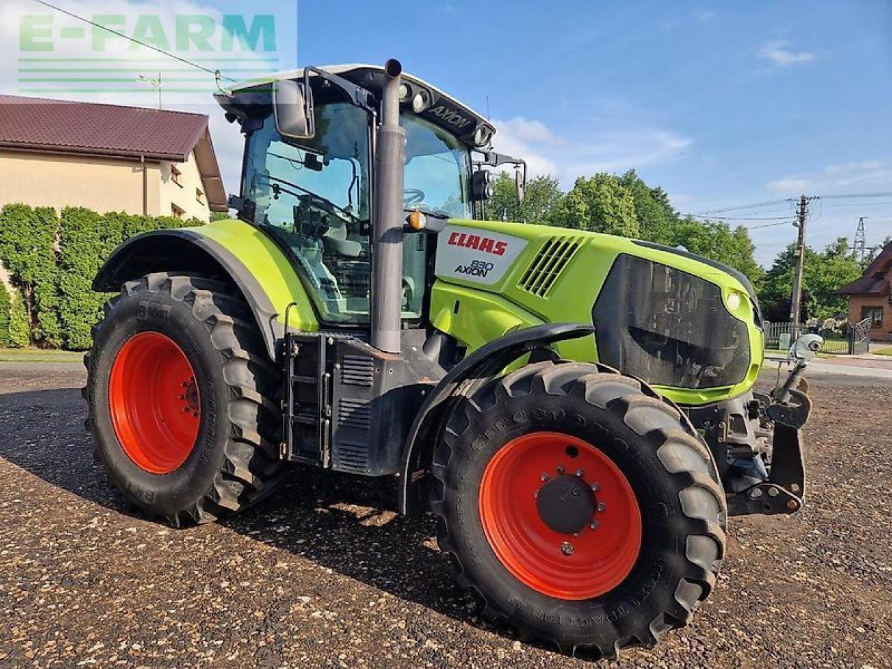 Tractor CLAAS axion 830 cis