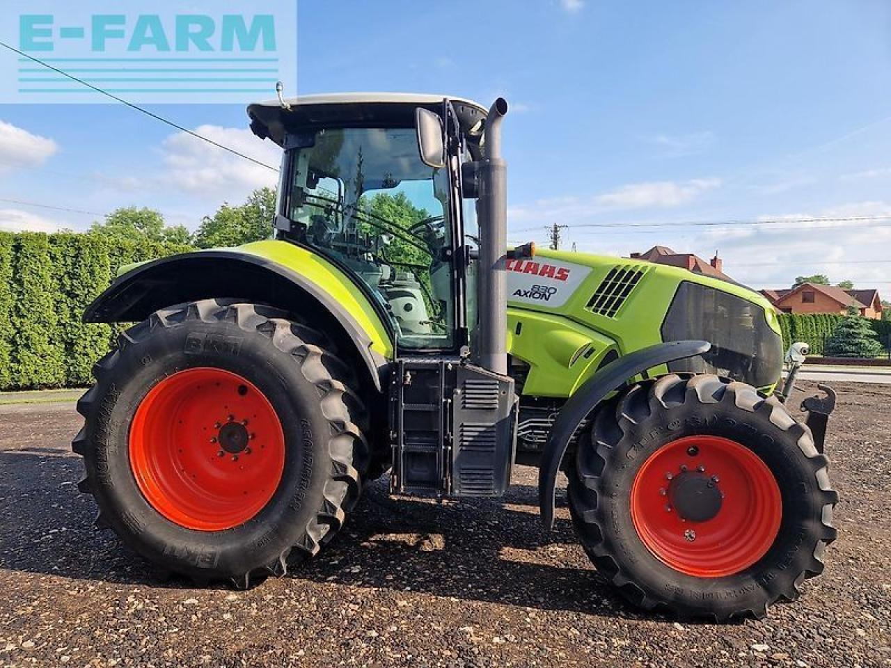 Tractor CLAAS axion 830 cis