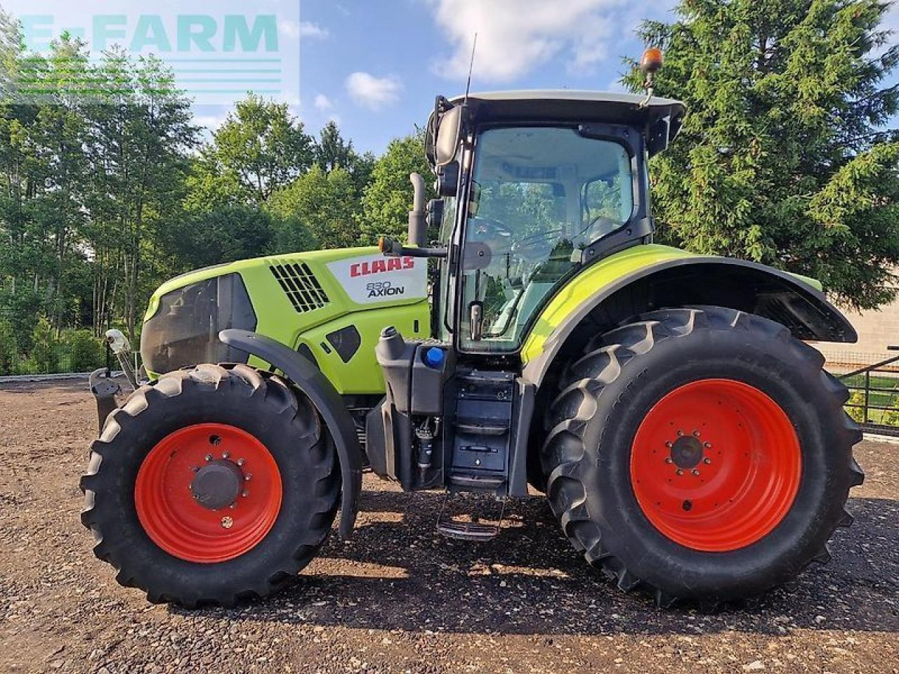 Tractor CLAAS axion 830 cis