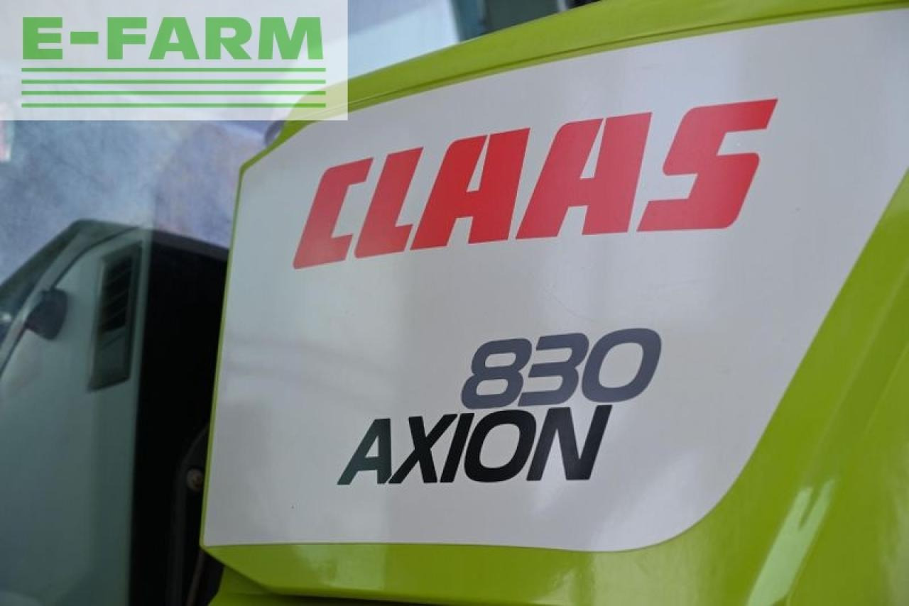 Tractor CLAAS axion 830 cis hexashift + gps s10 rtk