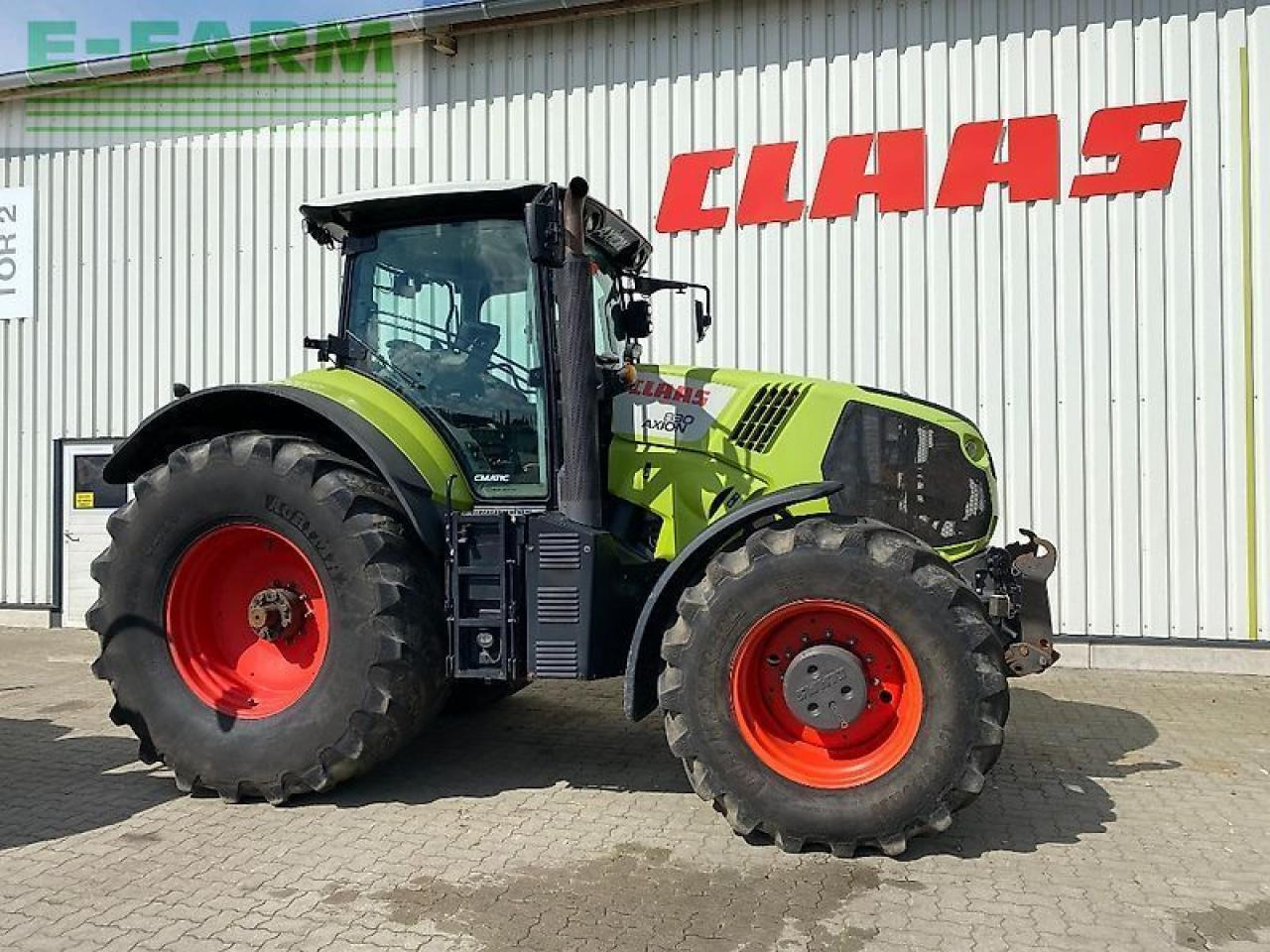 Tractor CLAAS axion 830 cmatic CMATIC