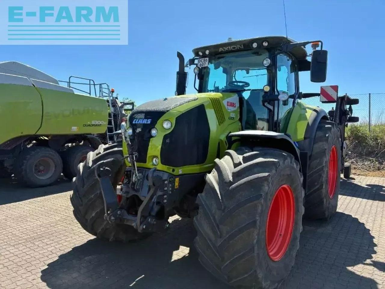 Tractor CLAAS axion 830 cmatic CMATIC