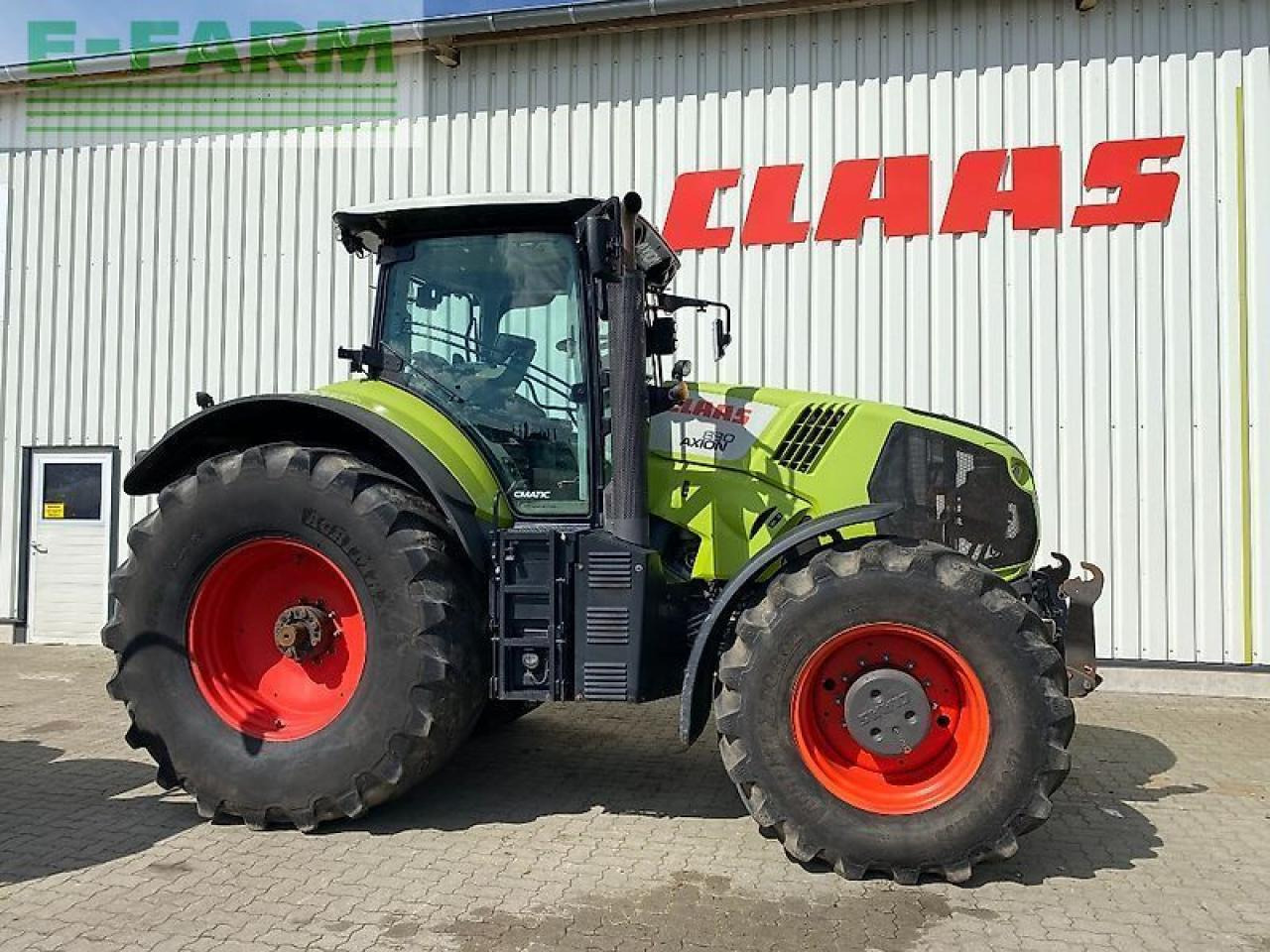 Tractor CLAAS axion 830 cmatic CMATIC