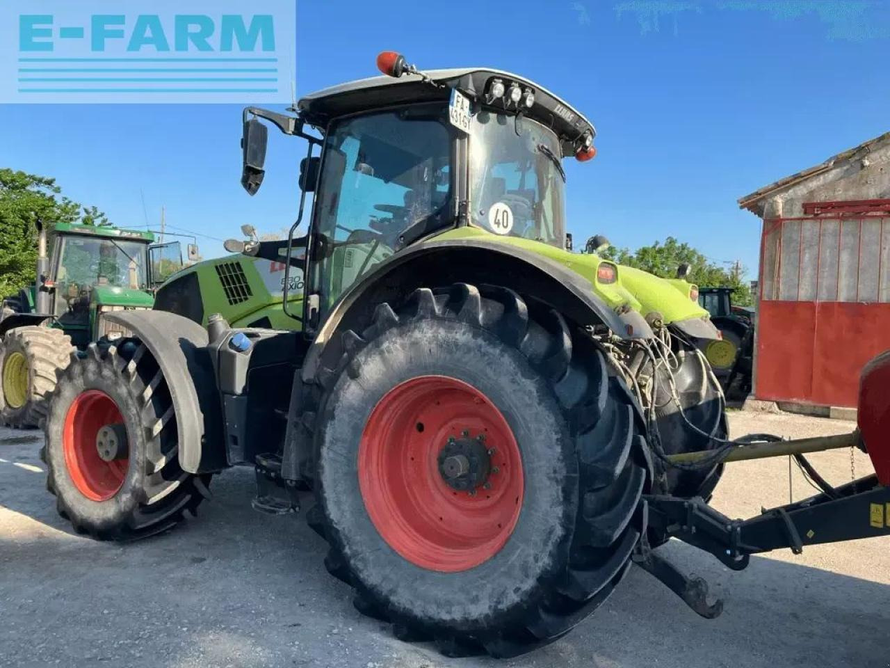Tractor CLAAS axion 830 cmatic business CMATIC