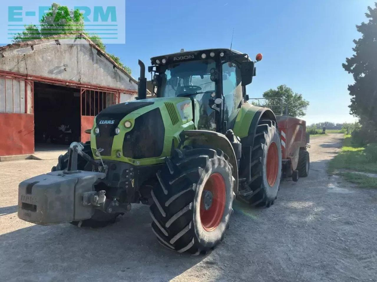 Tractor CLAAS axion 830 cmatic business CMATIC
