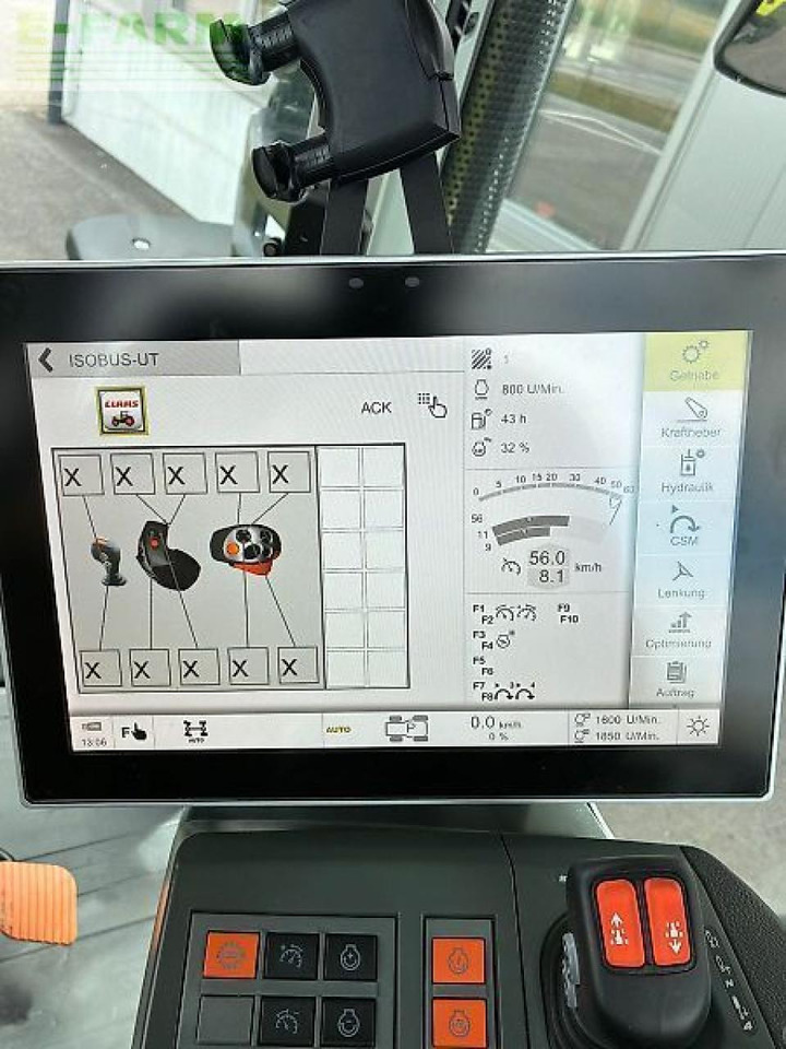 Tractor CLAAS axion 830 cmatic cebis CMATIC CEBIS