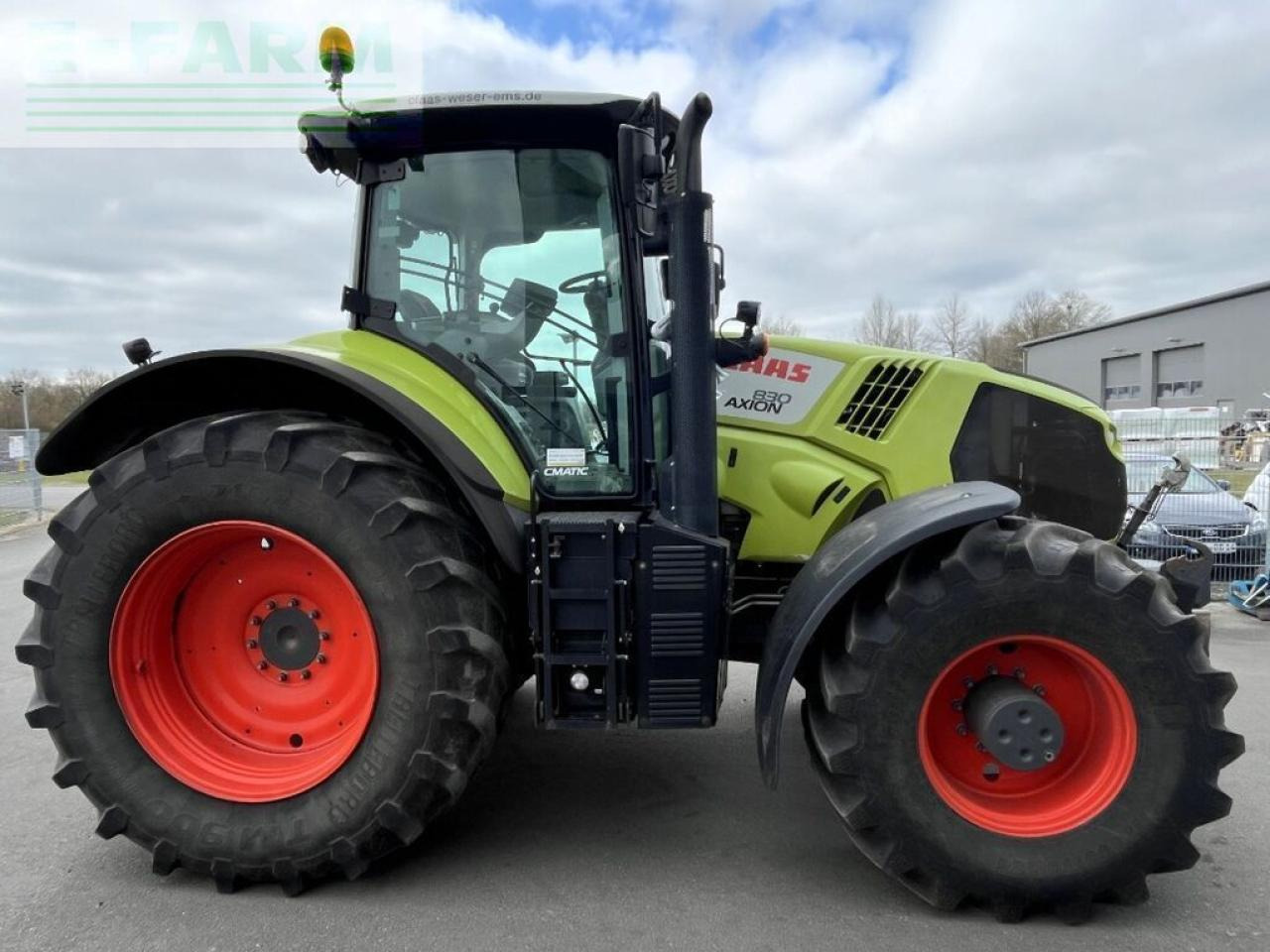 Tractor CLAAS axion 830 cmatic cebis, fkh CMATIC CEBIS