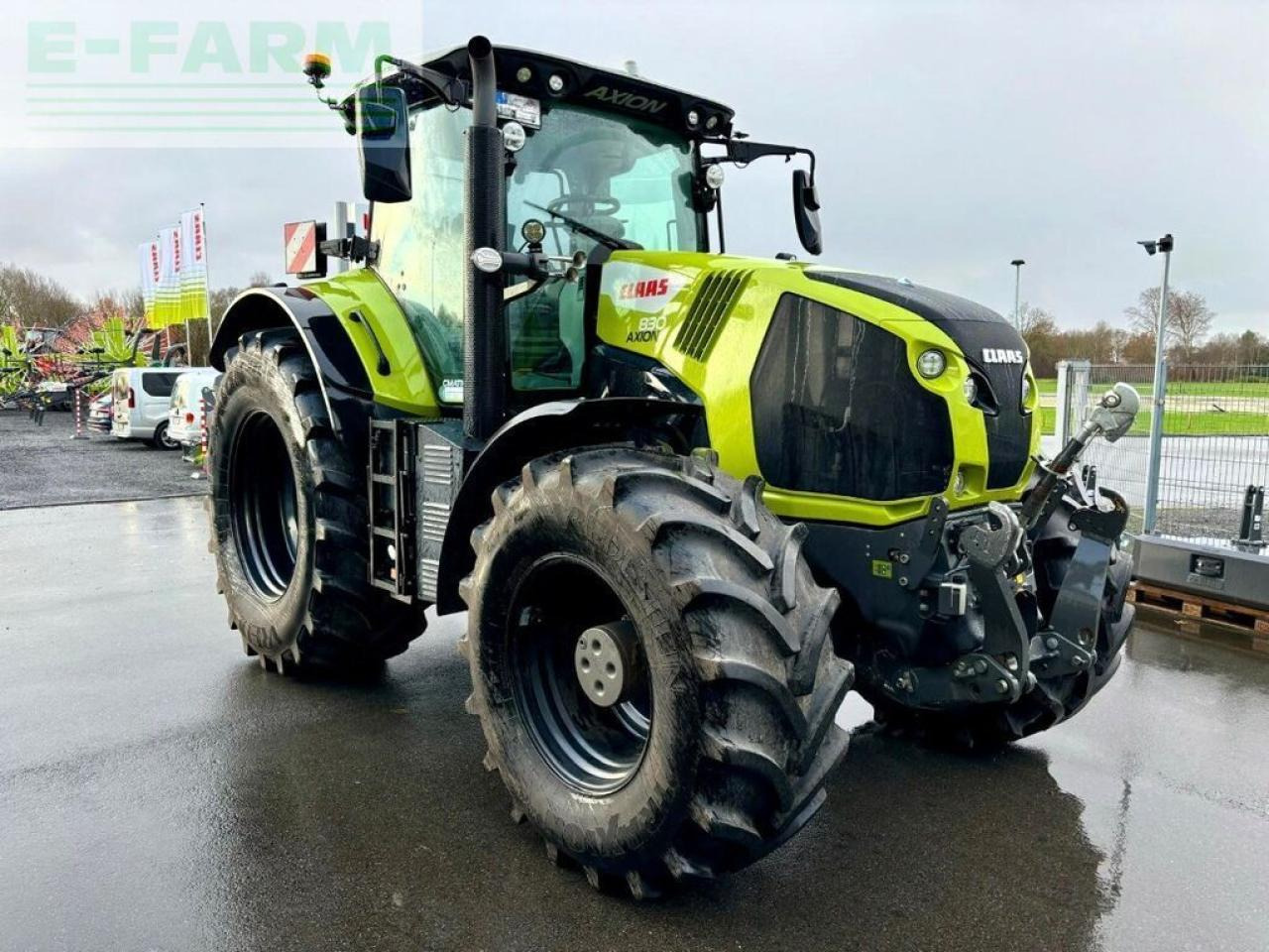 Tractor CLAAS axion 830 cmatic cebis, fkh + fzw, trimble lenks CMATIC CEBIS