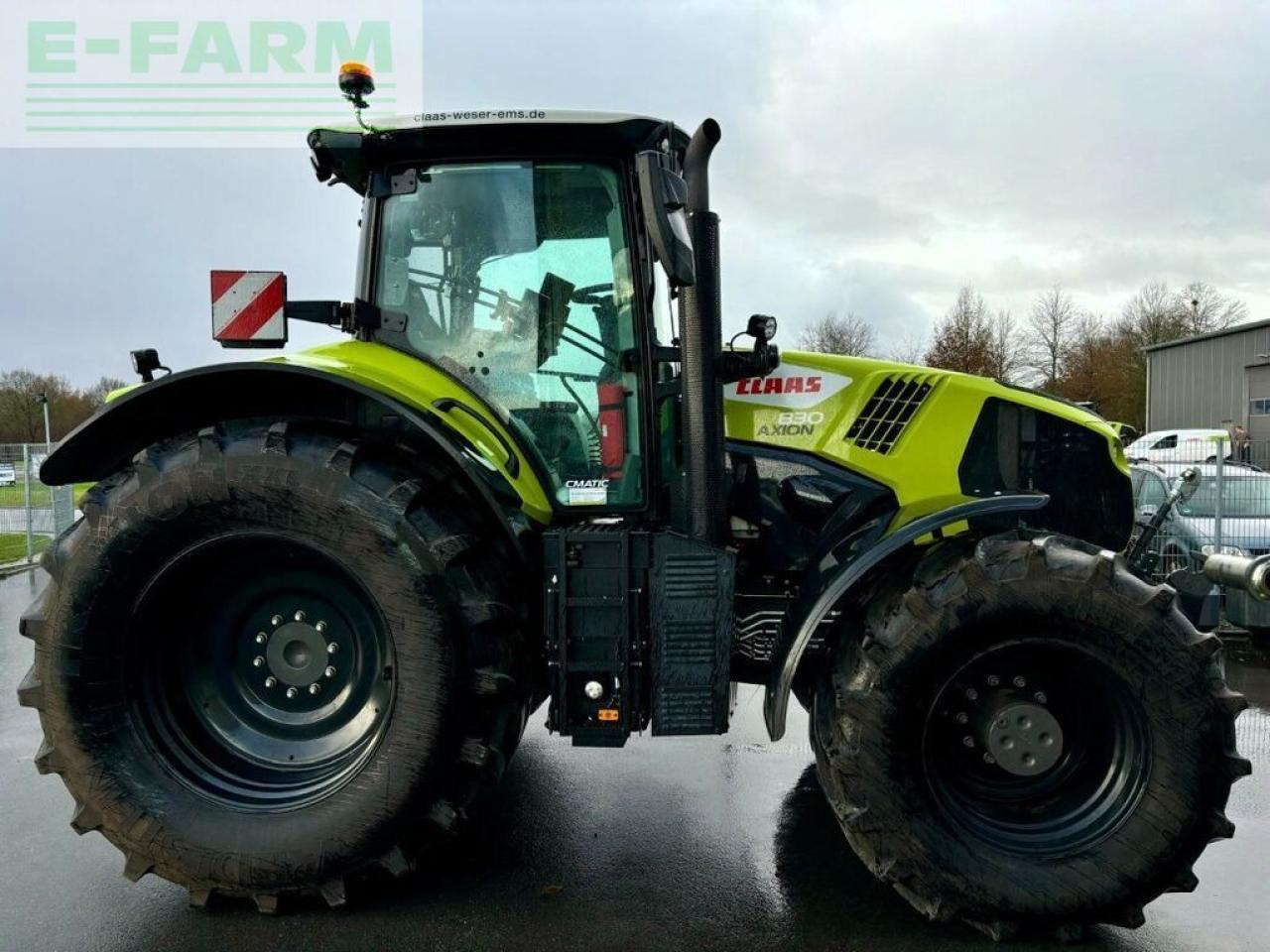 Tractor CLAAS axion 830 cmatic cebis, fkh + fzw, trimble lenks CMATIC CEBIS
