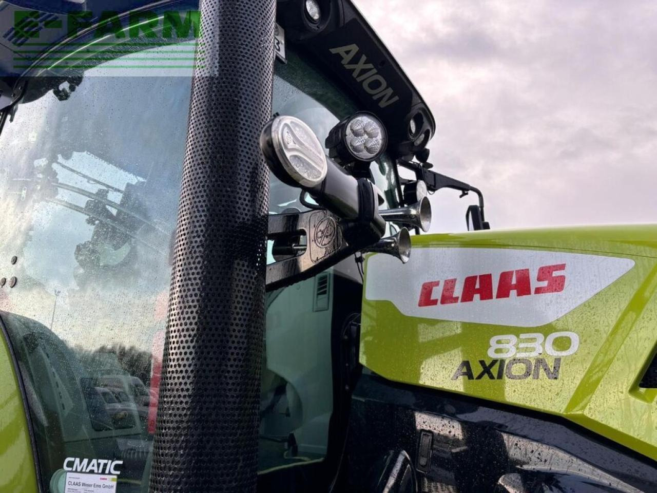 Tractor CLAAS axion 830 cmatic cebis, fkh + fzw, trimble lenks CMATIC CEBIS