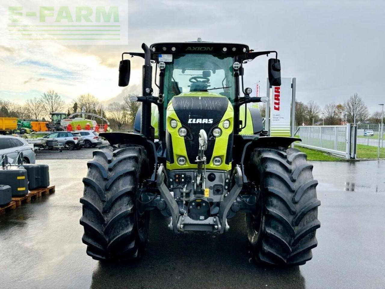 Tractor CLAAS axion 830 cmatic cebis, fkh + fzw, trimble lenks CMATIC CEBIS