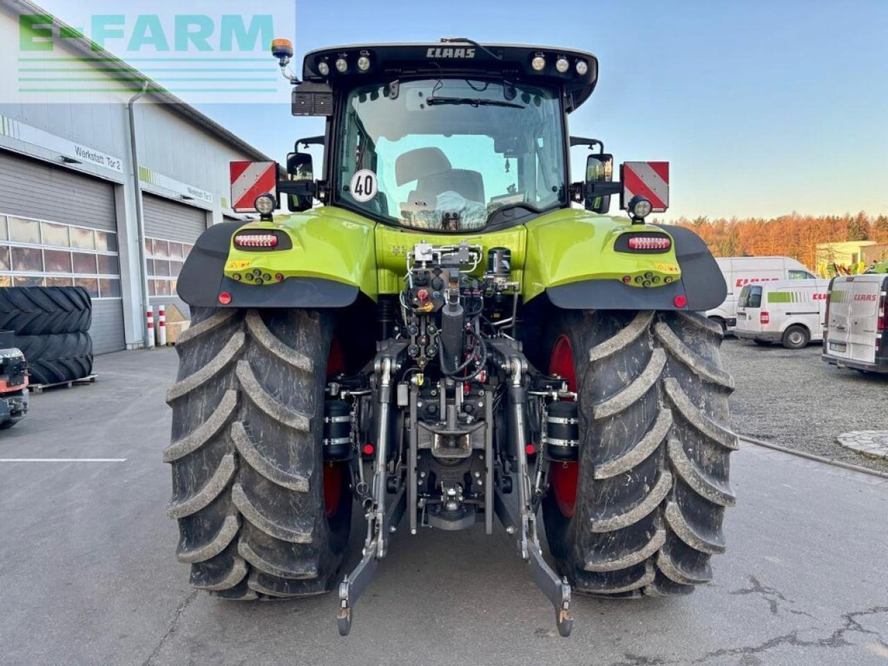 Tractor CLAAS axion 830 cmatic cebis, nur 1.026 h. ! CMATIC CEBIS