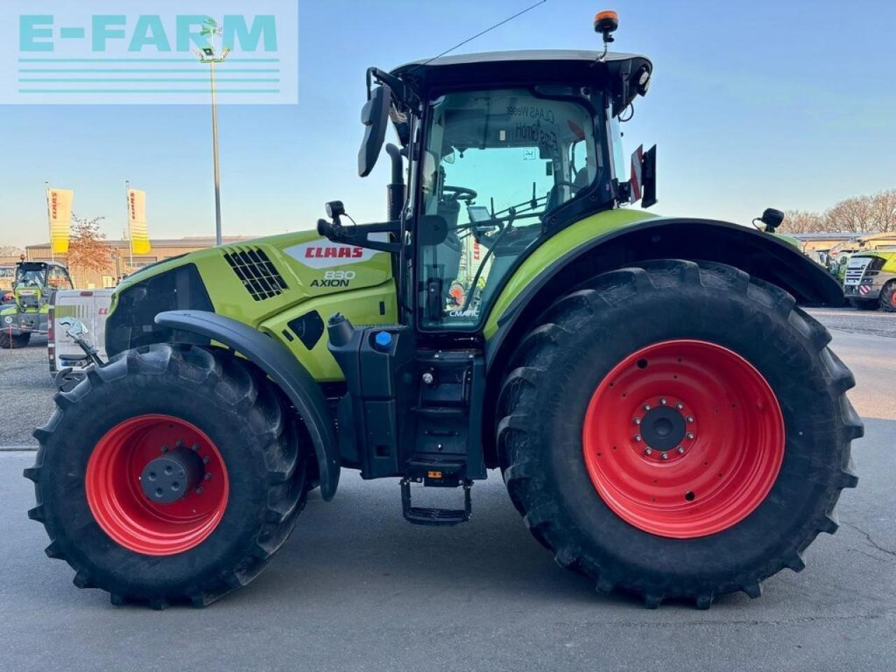 Tractor CLAAS axion 830 cmatic cebis, nur 1.026 h. ! CMATIC CEBIS