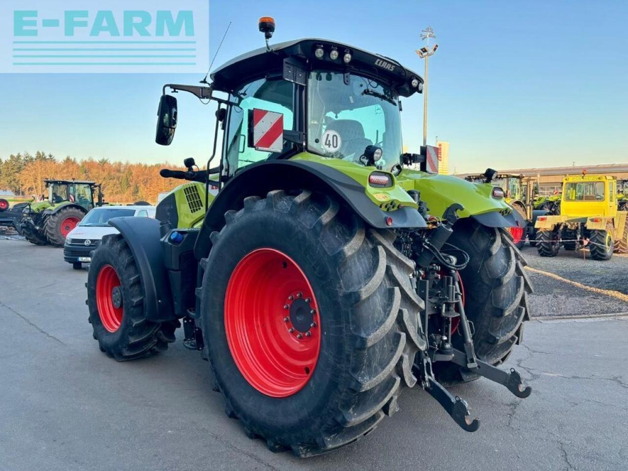 Tractor CLAAS axion 830 cmatic cebis, nur 1.026 h. ! CMATIC CEBIS