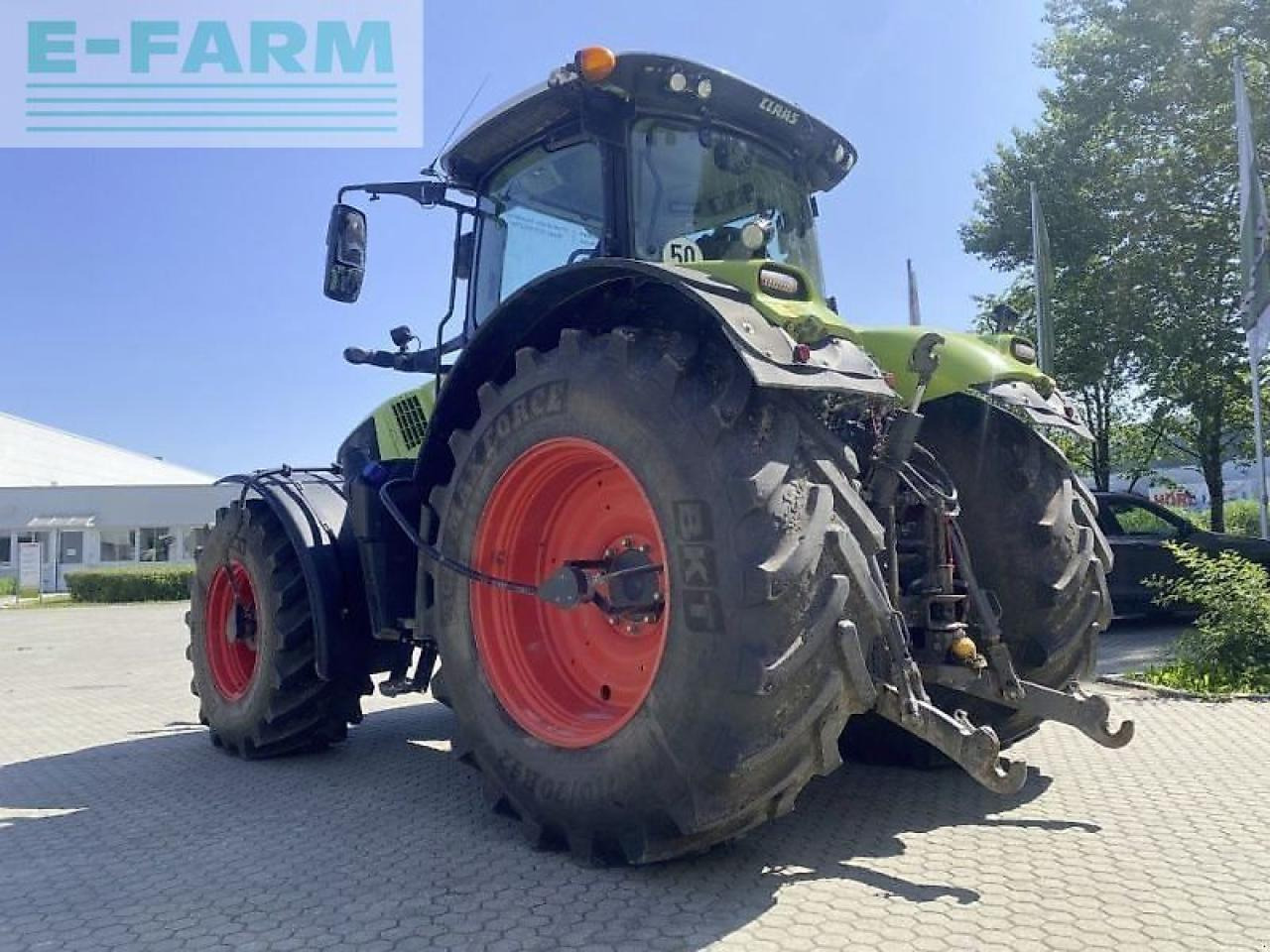 Tractor CLAAS axion 830 cmatic cebis + rda CMATIC CEBIS