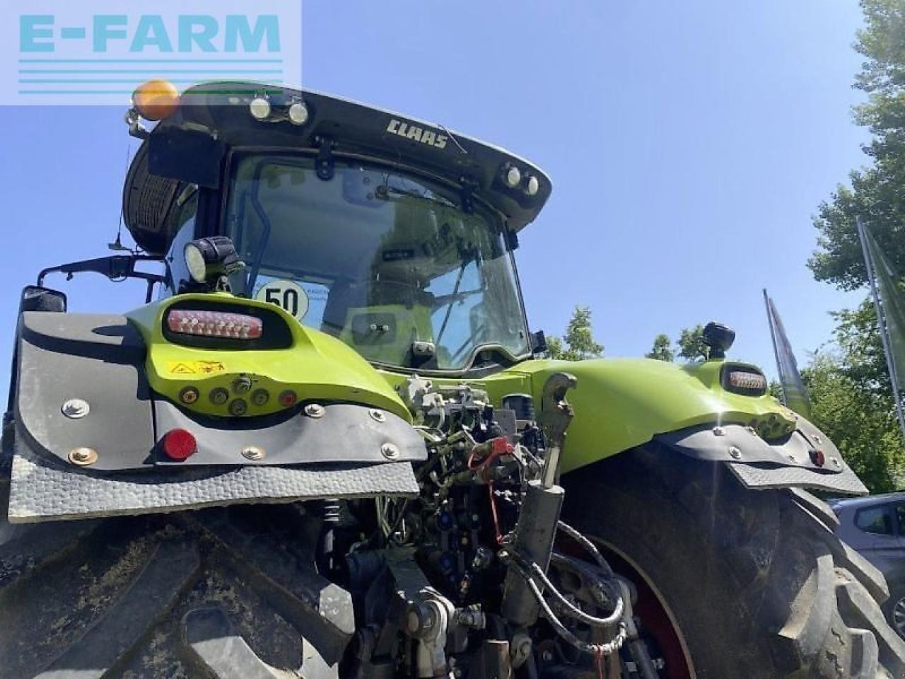 Tractor CLAAS axion 830 cmatic cebis + rda CMATIC CEBIS