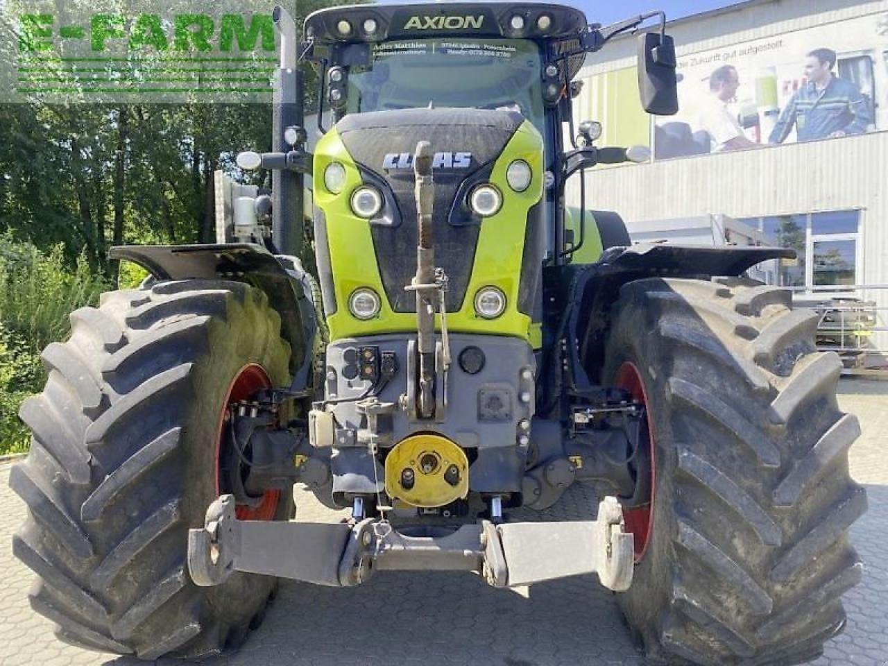 Tractor CLAAS axion 830 cmatic cebis + rda CMATIC CEBIS