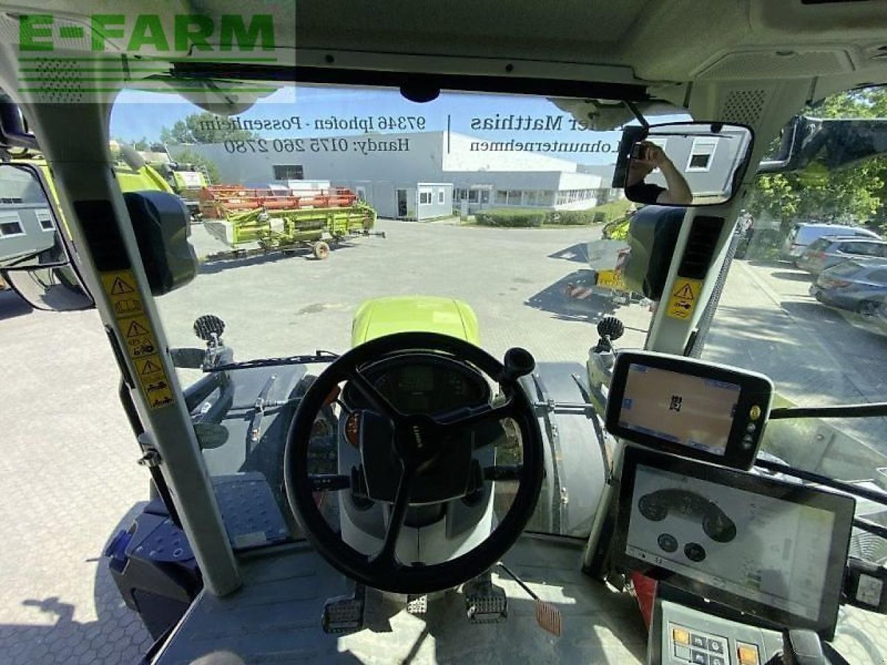 Tractor CLAAS axion 830 cmatic cebis + rda CMATIC CEBIS