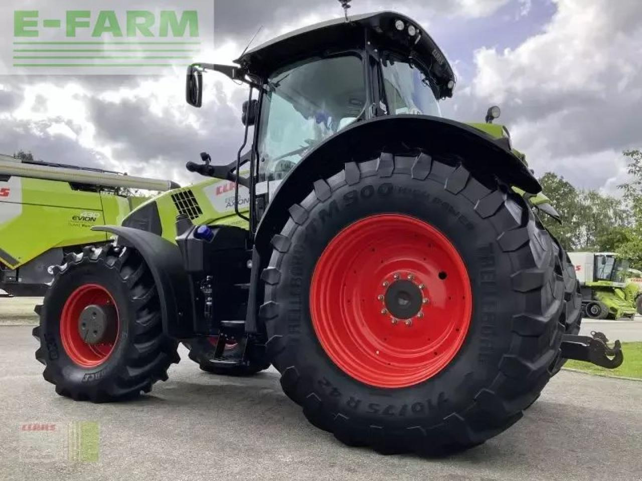 Tractor CLAAS axion 830 cmatic gps ready CMATIC