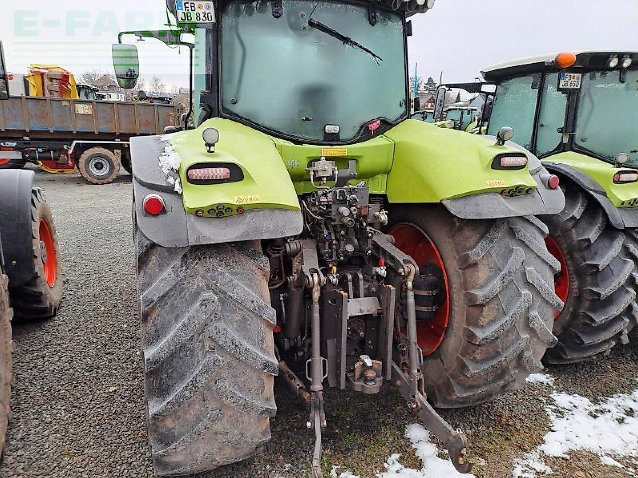 Tractor CLAAS axion 830 cmatic lu-paket CMATIC