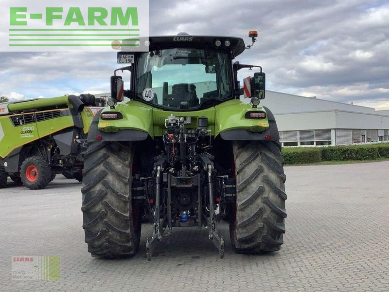 Tractor CLAAS axion 830 cmatic - stage v ce