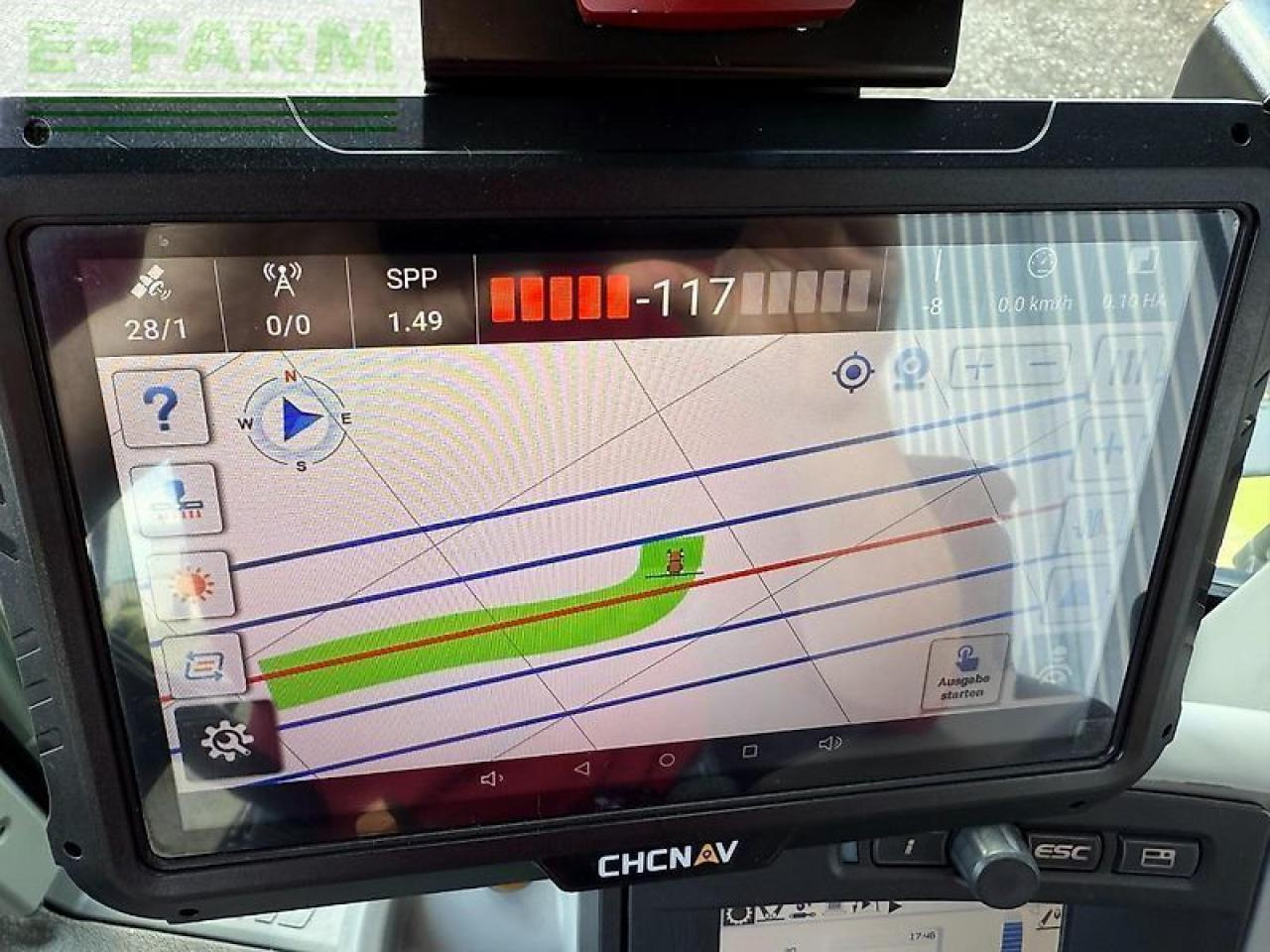 Tractor CLAAS axion 840 cebis cmatic mit rtk und kamera CMATIC CEBIS