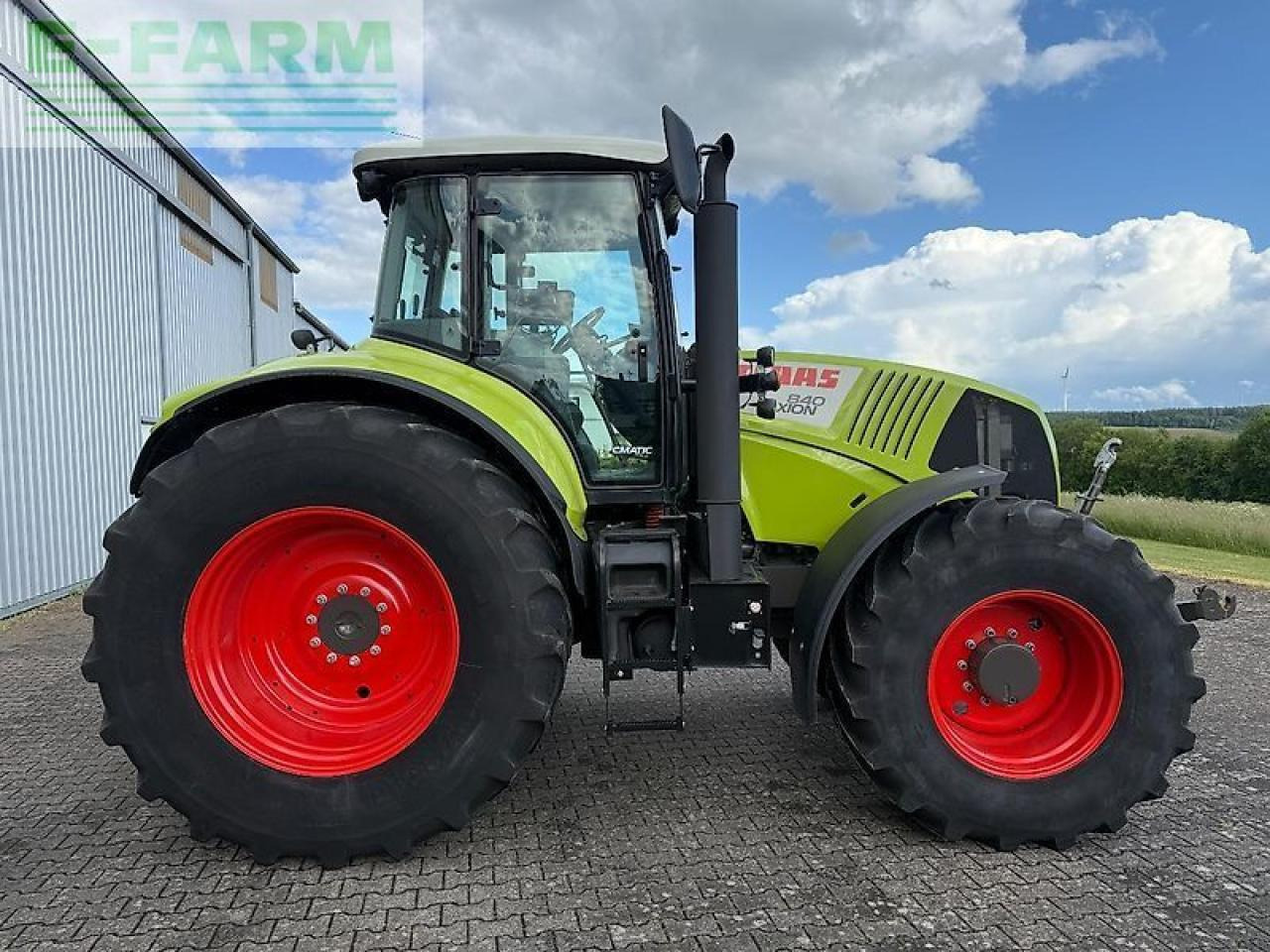 Tractor CLAAS axion 840 cebis cmatic mit rtk und kamera CMATIC CEBIS