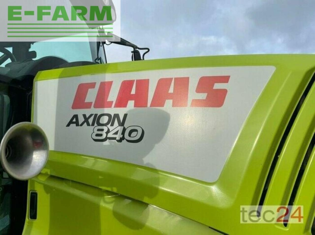 Tractor CLAAS axion 840 cvt