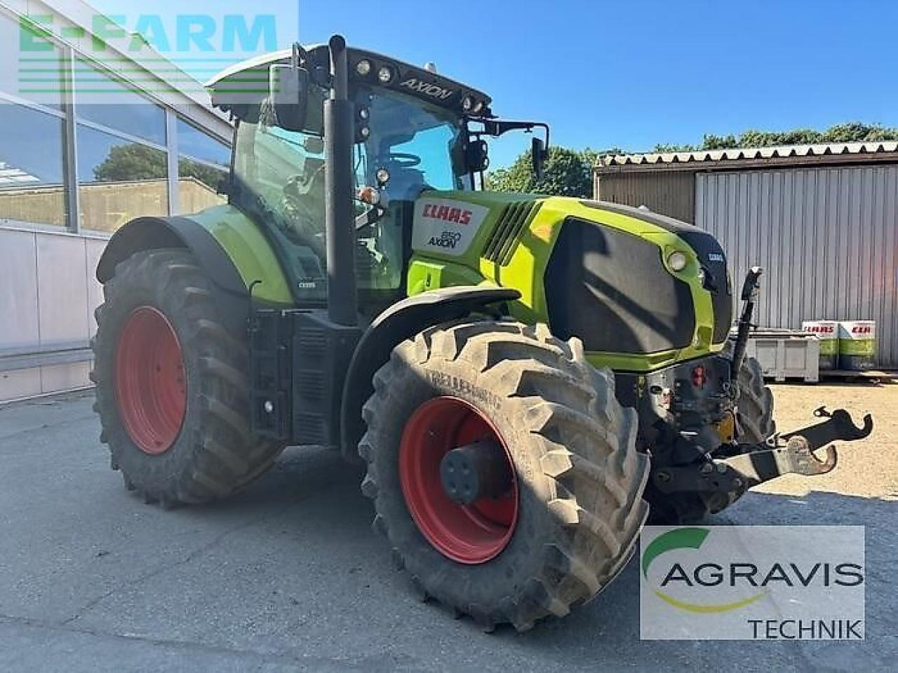 Tractor CLAAS axion 850