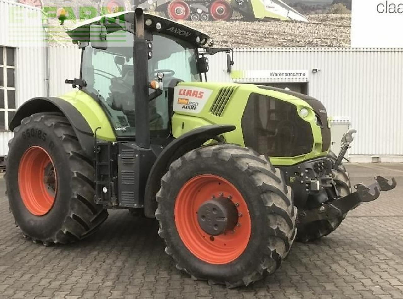 Tractor CLAAS axion 850 c-matic CMATIC