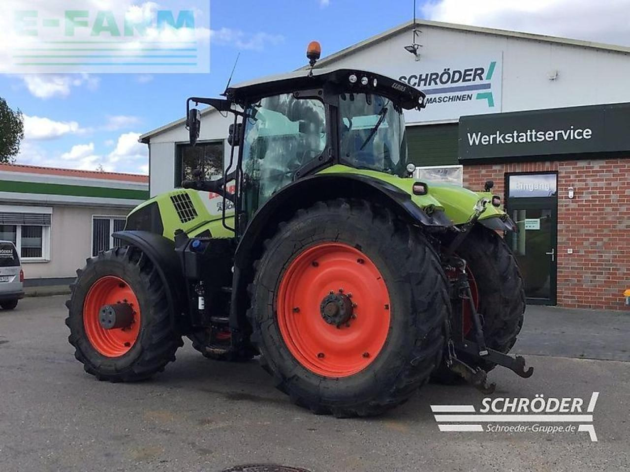 Tractor CLAAS axion 850 c-matic CMATIC