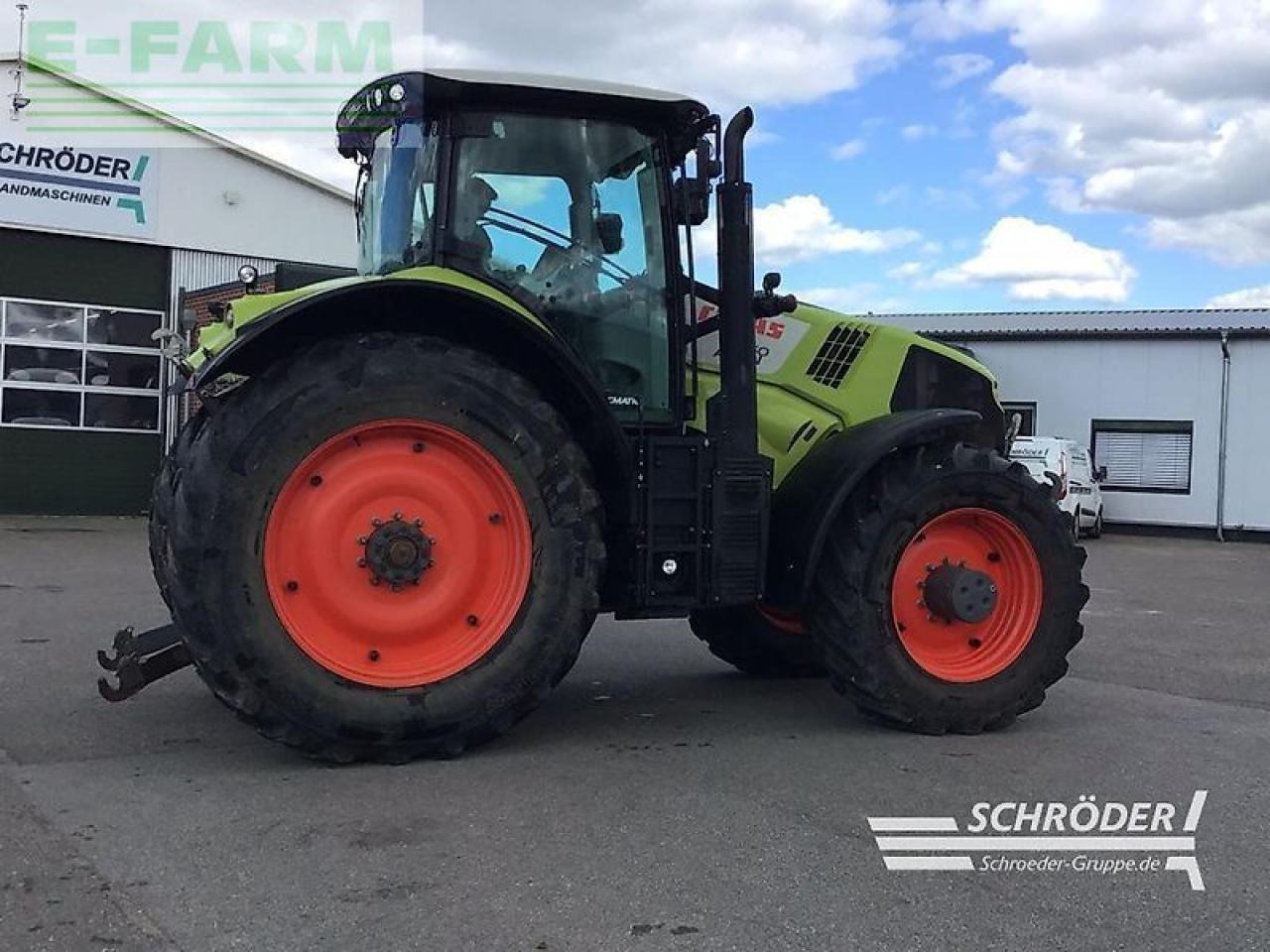 Tractor CLAAS axion 850 c-matic CMATIC