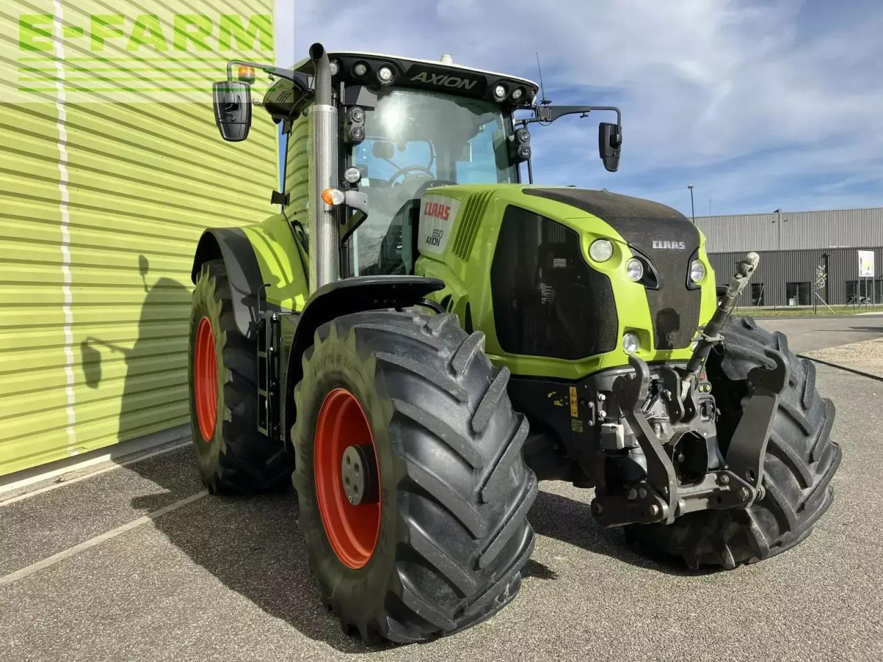 Tractor CLAAS axion 850 cebis + gps