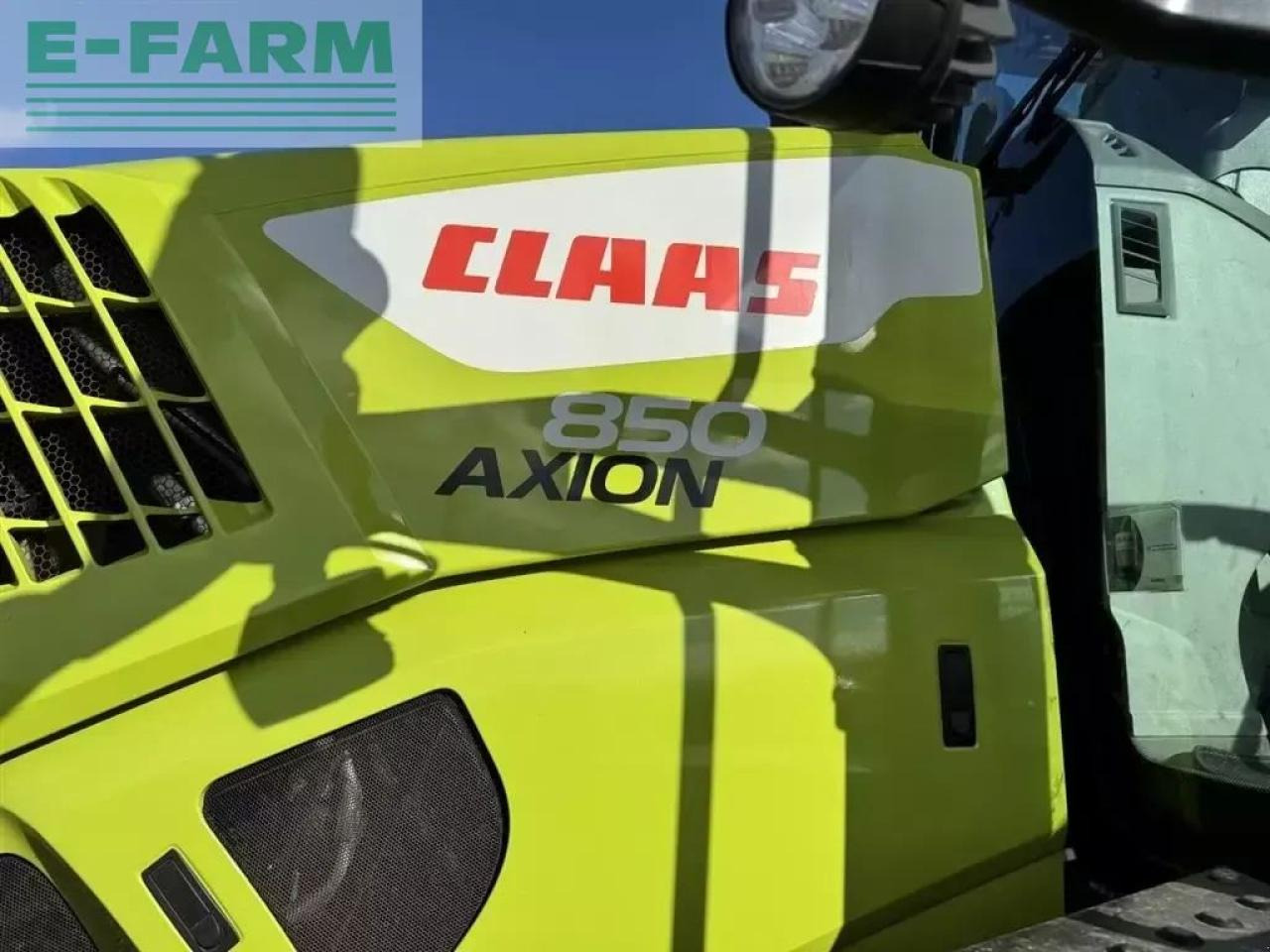 Tractor CLAAS axion 850 cmatic CMATIC